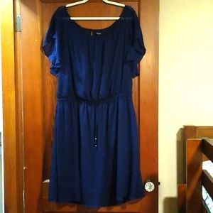 Women's plus size navy blue dress size 3x